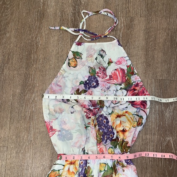 Show Me Your Mumu Heather Halter Dress ~ in Best Friend Floral - Picture 5 of 14